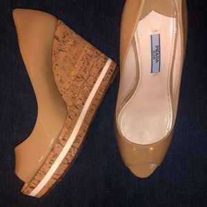Prada wedges